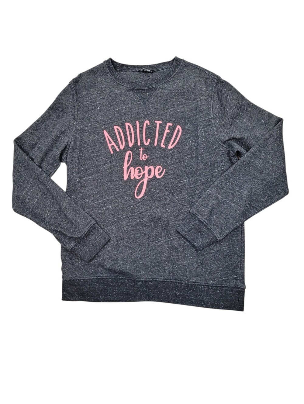 2/$20 George Grey Addicted To Hope Sweatshirt Top Size: M